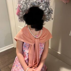 Old Lady Kids Costume-size small